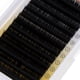 thumbnail image 3 of Extensiones de pestañas postizas largas de 0,07 mm con rizo en C, ligeras y con flores individuales, color negro, para uso en salón. 9 mm, 3 of 8