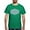 Kelly Green, variant on - Manhattan New York City Vintage Logo Light T Shirt - Men's Classic Graphic Cotton T-Shirt