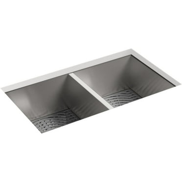 Sterling 20024-Pc Ludington 32" Undermount Double Basin 18 Gauge Stainless Steel Kitchen