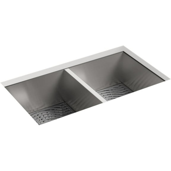 Sterling 20024-Pc Ludington 32" Undermount Double Basin 18 Gauge Stainless Steel Kitchen