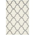 thumbnail image 2 of SAFAVIEH Cambridge Liam Geometric Wool Area Rug, Ivory/Silver, 4' x 6', 2 of 6