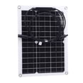 thumbnail image 1 of Kit de Cargador de Panel Solar Solar 15W18V A Prueba de Lluvia Cargador de Batería de Paneles Solares Con Kit de Controlador para Acampar Invernadero, 1 of 7