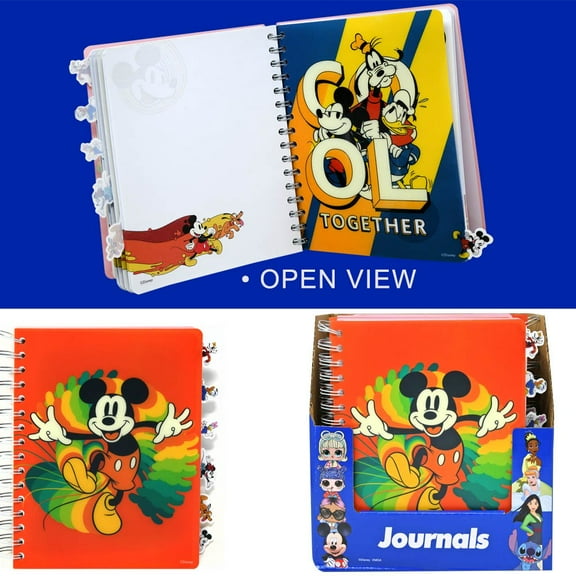 1 PC Mickey & Friends Tabbed 144 pgs Journal in PDQ