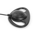 thumbnail image 3 of Audífonos en forma de D de 2 pines con micrófono PTT para walkie-talkie Baofeng Kenwood (PVC), 3 of 6