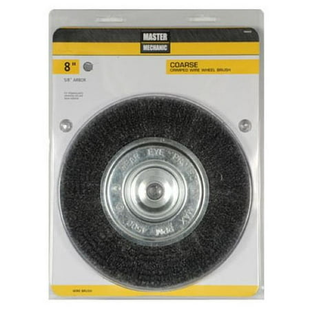 

Disston 160533 Master Mechanic 8 Coarse Crimped Wire Wheel Brush - Quantity of 5