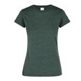 thumbnail image 1 of Playera para Dama, Color Verde Bosque Jaspe, Tamaño Grande, 1 of 3
