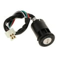 thumbnail image 4 of Miulika 2xMotorcycle Ignition Key Switch for Motor ATV 50CC,110CC, 125CC,150CC , Black, 3 Pcs, 4 of 9