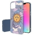 thumbnail image 1 of TalkingCase Slim Case for Apple iPhone 14 Pro, Slim Thin Gel Tpu Cover, Sun Moon Cartoons Print, Light Weight, Flexible, Soft, Anti-Scratch, Printed in USA, 1 of 7