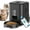 Black, variant on Automatic Pet Feeder, 2L WiFi Cat Feeder, Schedule Feeding Pet Food Dispenser for Cats with Bowl, Up to 10 Meals per Day