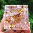 thumbnail image 2 of Pirámide de orgonita, amatista, peridoto, cristal curativo, energía, artesanías de orgón (A), 2 of 8