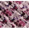 thumbnail image 3 of Soimoi Pink Cotton Poplin Fabric Leaves & Peony Floral Decor Fabric Printed Yard 42 Inch Wide, 3 of 7