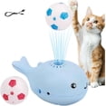 thumbnail image 1 of Smart Electric Whale Floating Ball Toy, STEM Blowing & Balancing Game for Kids & Pets Interactive Toys Birthday Gift, 1 of 5