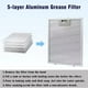 thumbnail image 5 of 1PC Cooker Hood Filter Stainless-Steel Mesh Kitchen Extractor 300x240x9mm Vent Oil-proof Aspirator For Household Heating-Cooking, 5 of 10