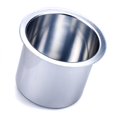thumbnail image 1 of Brybelly GCUP-105 Vivid Silver Aluminum Cup Holder, 1 of 2
