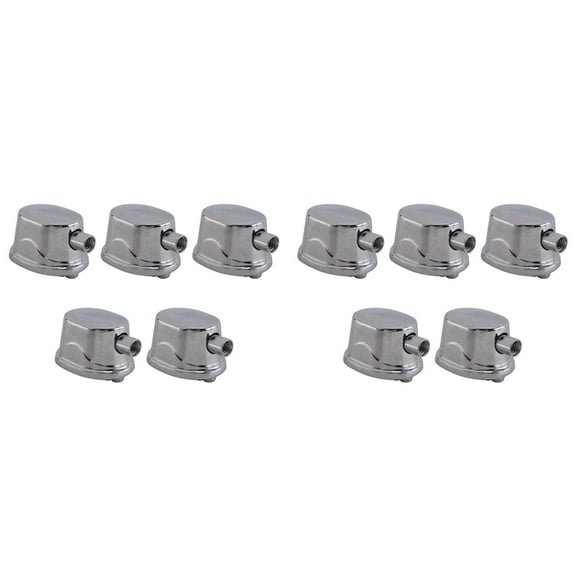 10PCS Silver Alloy Drum Kit Rectangular Claw Hook Lug Single End Drum Percussion Accessory Replacement Parts,10 x drum ear,silver