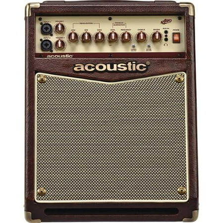 - Acoustic A20 20W Acoustic Guitar Amplifier Brown/Tan