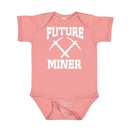 

Inktastic Mining Future Miner Gift Baby Boy or Baby Girl Bodysuit