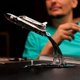 thumbnail image 4 of Ukrainian Mechanical Transmission Assembly Model With Movable Gears And Teeth, 3D Metal Puzzle Of Mechanical Rocket, 4 of 4
