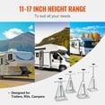 thumbnail image 4 of Grace Paws RV Stabilizer Jacks, 4 Pack Aluminum RV Leveling Jacks, RV Stack Jacks for RV Travel, 4 of 4