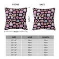 thumbnail image 2 of Yiaed Elements Print Pillow Covers Super Soft Decorative Square Throw Pillow Covers Case Cushion Covers for Sofa Couch Bedroom Car Decor（No pillow core）-20"x20", 2 of 7