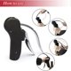 thumbnail image 3 of 1-Pack Zinc Alloy Bottle Opener, High Quality Lever Bottle Opener, Built-in Foil Cutting, Black, 3 of 4