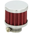 thumbnail image 2 of Vibrant Performance 2165 VIB2165 CRANKCASE BREATHER FILTER W/ CHROME CAP - 3/8IN (9MM) INLET I.D., 2 of 2