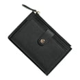 thumbnail image 4 of kusrkot Petit Portefeuille Pochette à Monnaie Porte-Cartes à la Mode pour Rendez-Vous Magasinage Dames Noir, 4 of 9