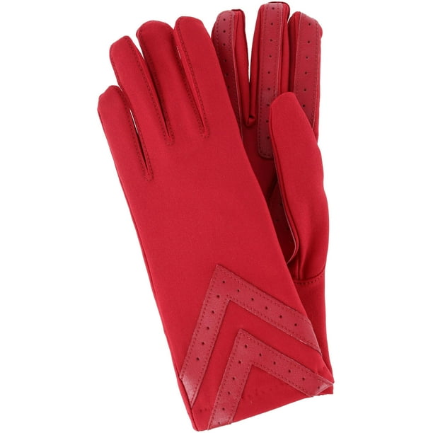 Isotoner Isotoner Spandex Chevron Winter Driving Gloves (Women's