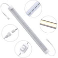 LED Under Counter Light Fixtures, 6pcs Hardwired Dimmable Strip