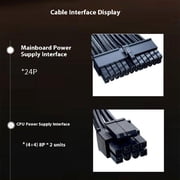 Graphics Card 600W Mining Power Supply Mining PC Desktop Computer Accessories