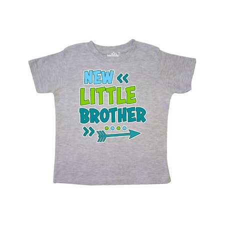 

Inktastic New Little Brother with Arrow Gift Toddler Boy or Toddler Girl T-Shirt