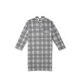 thumbnail image 2 of Men's Adaptive Open Back Grey Check Gown, 2 of 6