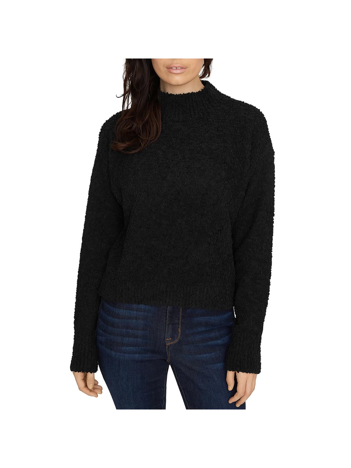 Knit mock turtleneck sweater Clearance