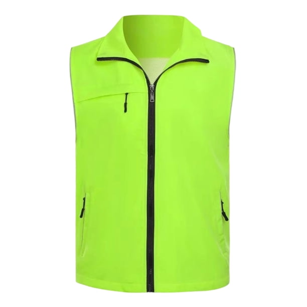 TaTaai Women Collared Vest Jacket Breathable Fishing Hiking Travel Outdoor Lightweight Quick Drying Machine Washable No Fading Sports Casual Daily Wear Top Gift