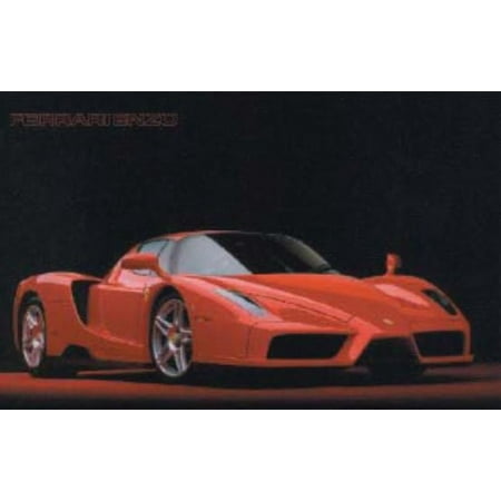 Ferrari Enzo Luxury Racing Mid Engine Sports Car Poster 36x24