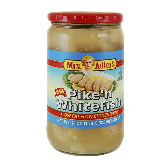 MRS ADLER Gefilte Poisson Blanc & Brochet KPY 680g Gefilte Poisson Blanc & Brochet KPY