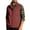 #08 Wine 【Mix, Match & Rotate: Stock Up on Daily Colors】, variant on Men's Solid Color Sleeveless Stand Collar Zipper Cardigan Multi-Pocket Jacket Polyester Lightweight Casual Work Fishing Vest | JASKFLY,Army Green L