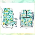 thumbnail image 2 of Alvantor Folding Beach Chair with Aluminum Frame and 5-Position Recline, Lemon, 2 of 11