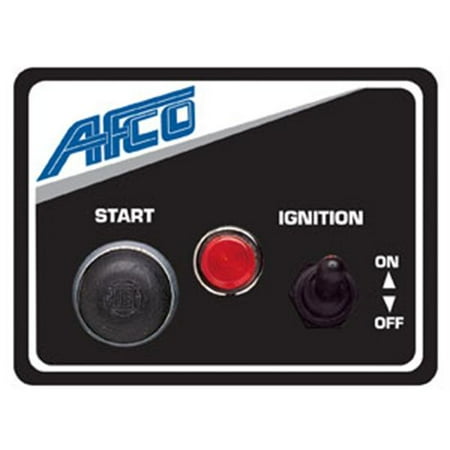3' Starter - AFCO 85011B Starter Switch Panel with Light, 3 x 4 Inch