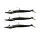 thumbnail image 1 of Greeniant 3 uds señuelo cebo pesca cabeza pez bajo anzuelo aparejos artificiales barco púas arenque brillo percha mero accesorio Pescar Negro, 1 of 6