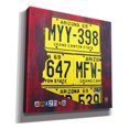 thumbnail image 2 of Epic Graffiti 'Arizona License Plate' by Design Turnpike, Giclee Canvas Wall Art, 26"x26", 2 of 6