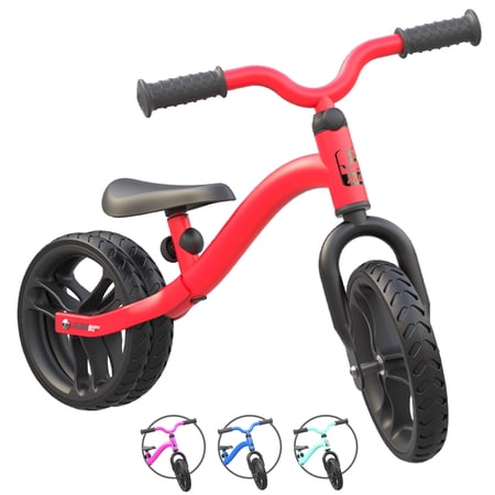 Neon Kids Balance Bike 2-in-1 9   Wheel (Age 18 Months-3 Years) Red  Unisex
