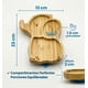 thumbnail image 5 of Set de Alimentación para Bebé Match & Enjoy Diseño de Elefante en Bambú, 5 of 8