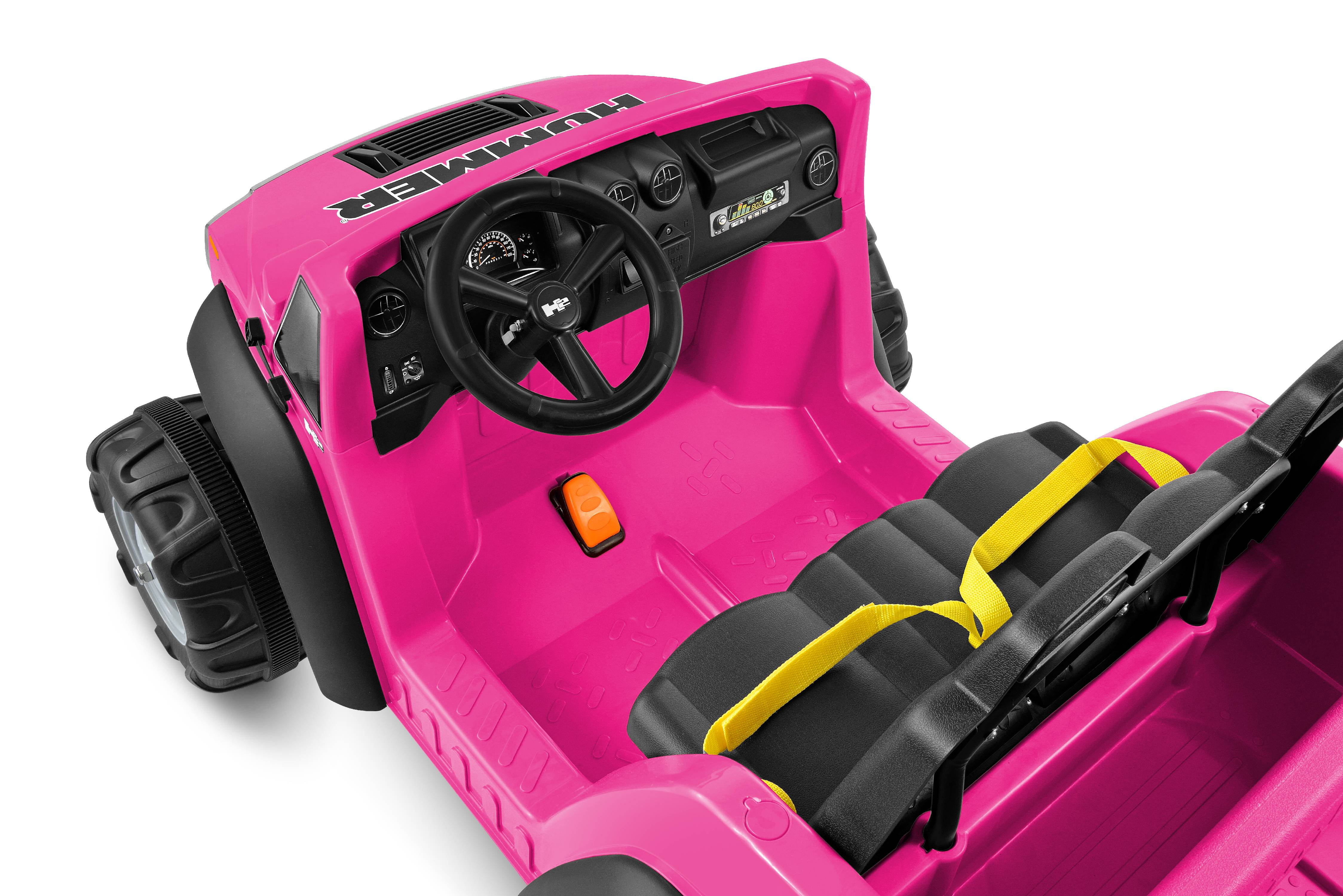 kid motorz hummer h2 two seater 12v black