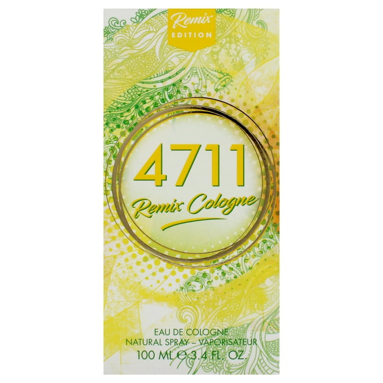 ナムル Muelhens 4711 Remix Cologne, Lemon, 3.4 oz Spray, Bergamot, Neroli