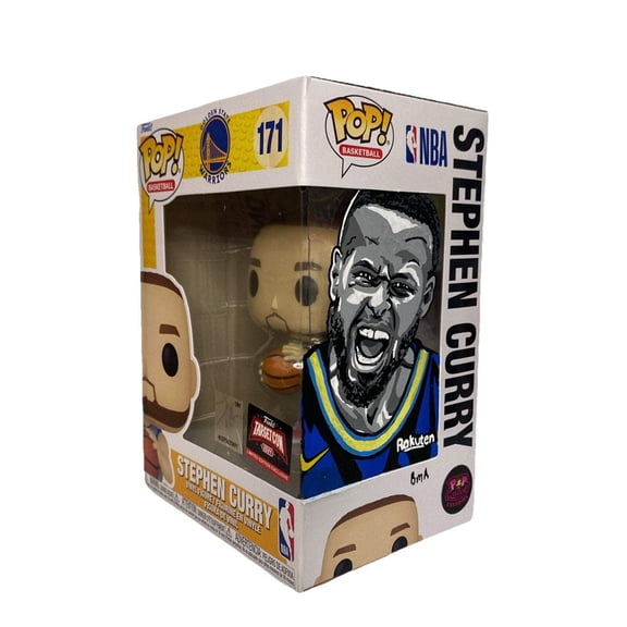 Funko Pop! Vinyl Figure Custom Golden State Warriors Stephen Curry Armor 1 Count