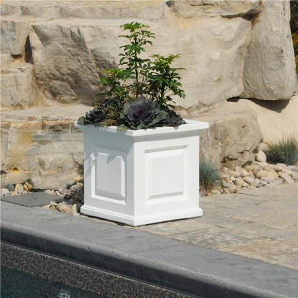 Nantucket 16x16 Planter White