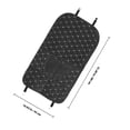thumbnail image 2 of WEUVEB Back Seat Car Organizer Black with Seat Protector and Convenient Storage Pockets, 2 of 8