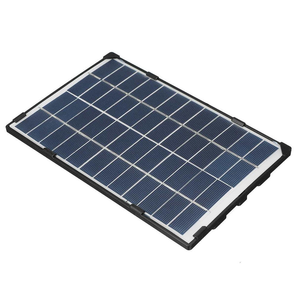15W 12V Solar Panel Polycrystalline Solar Charger Suitable for Garden Light RV