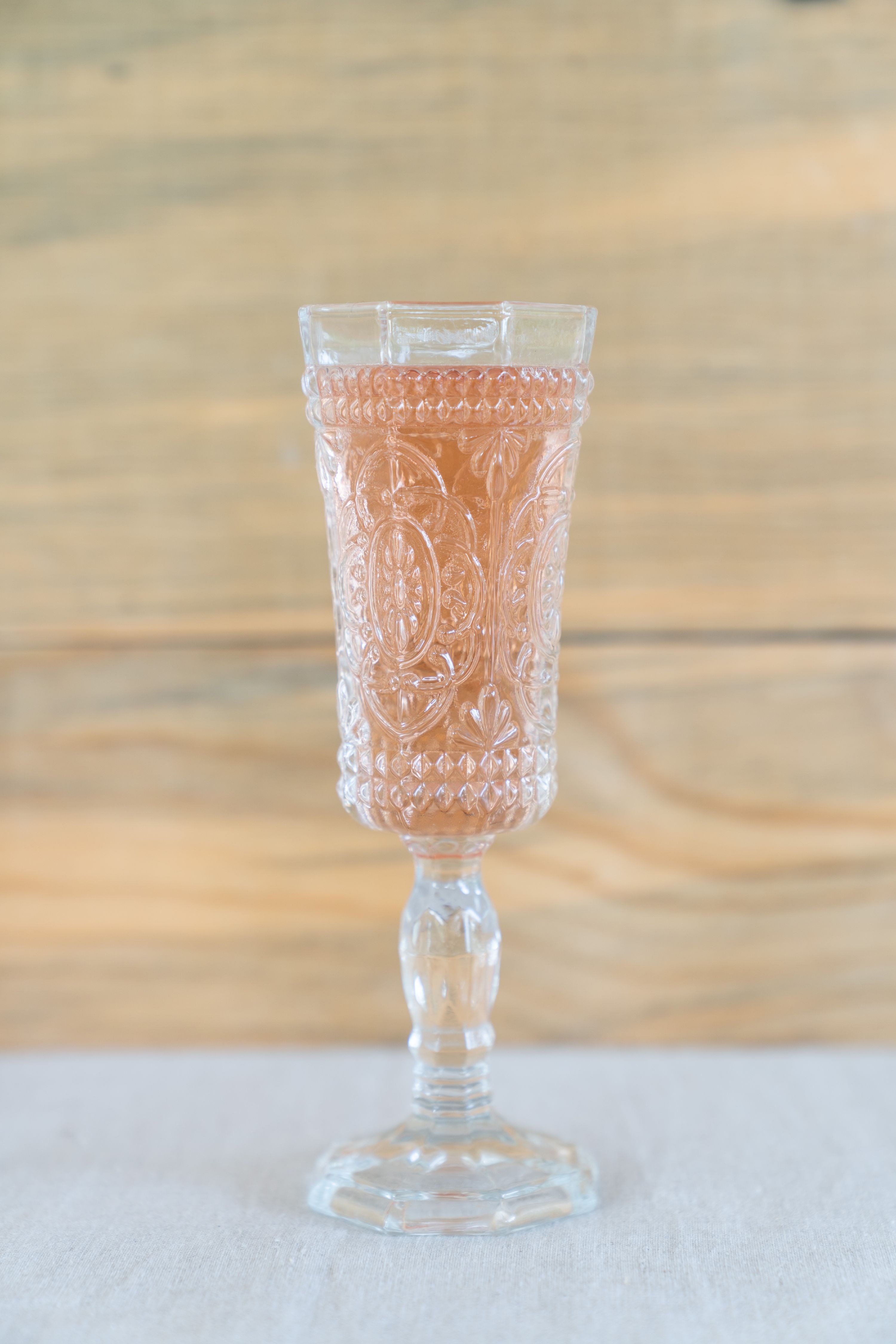 10 Strawberry Street Vatican 4 oz Champagne Flute, Set of 6, Clear